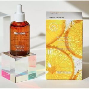 Pretty Skin Vitamin C Ampoule Daily Whitening Ampoule - 50ml  ***Item: C8
